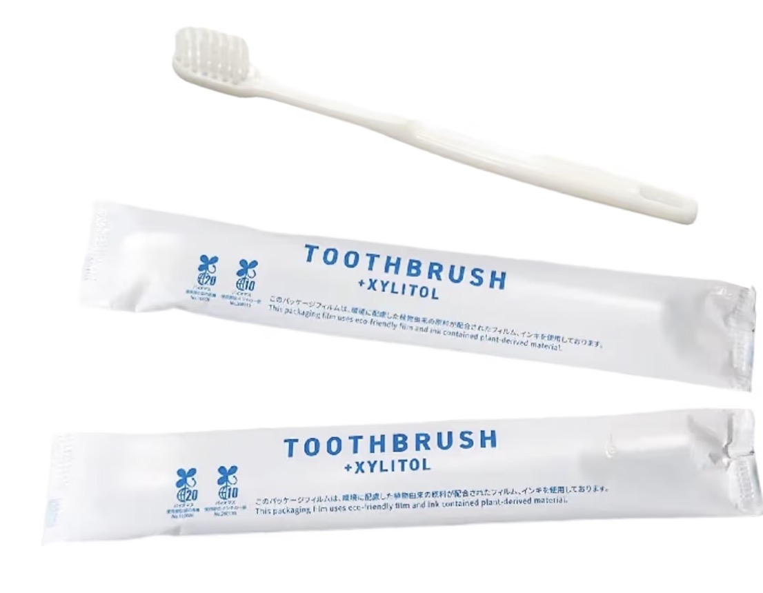 使い捨て歯ブラシ